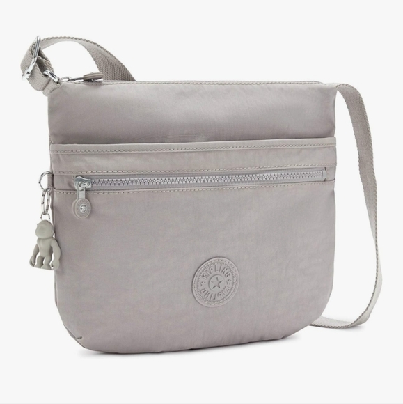Kipling Crossbody Bag Grey - Picture 2 of 14